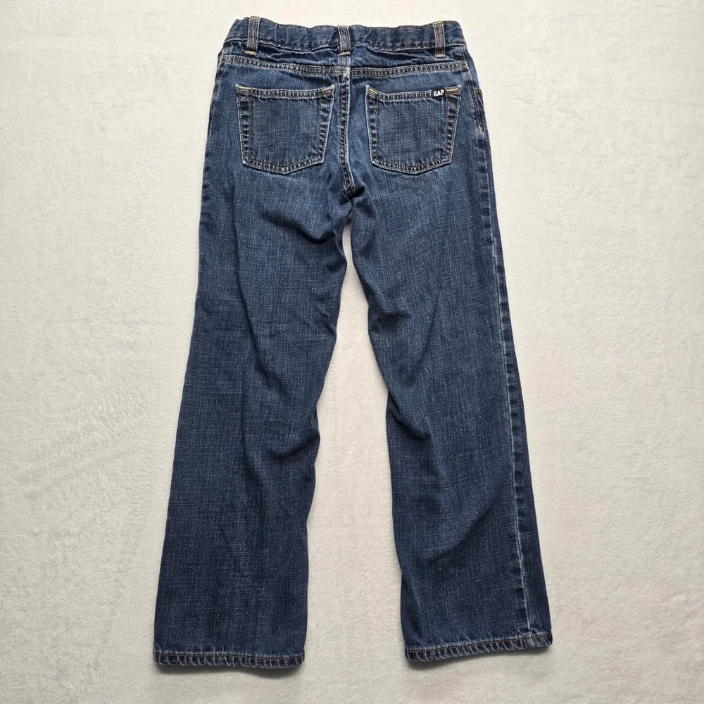 Gap Kids Straight Fit Jeans Dark Wash Denim Classic Youth Size 10‎